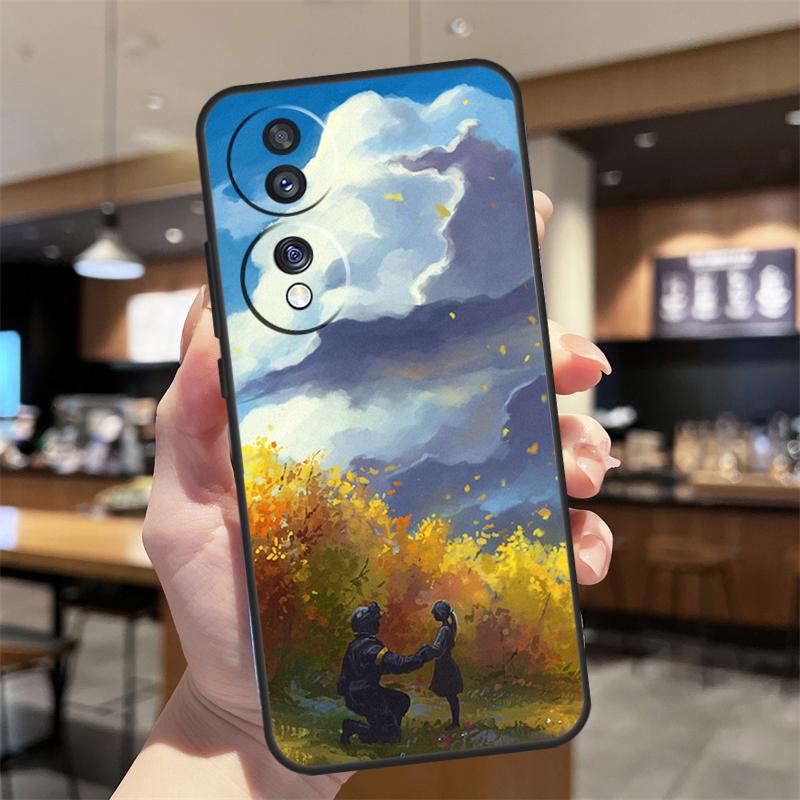 

Ukrainian Flag Case For Honor Magic 8 Lite 5 6 7 Pro Honor Win RT 400 200 50 70 90 X8c X9a X9b X9c X9d Cover Honor X9d