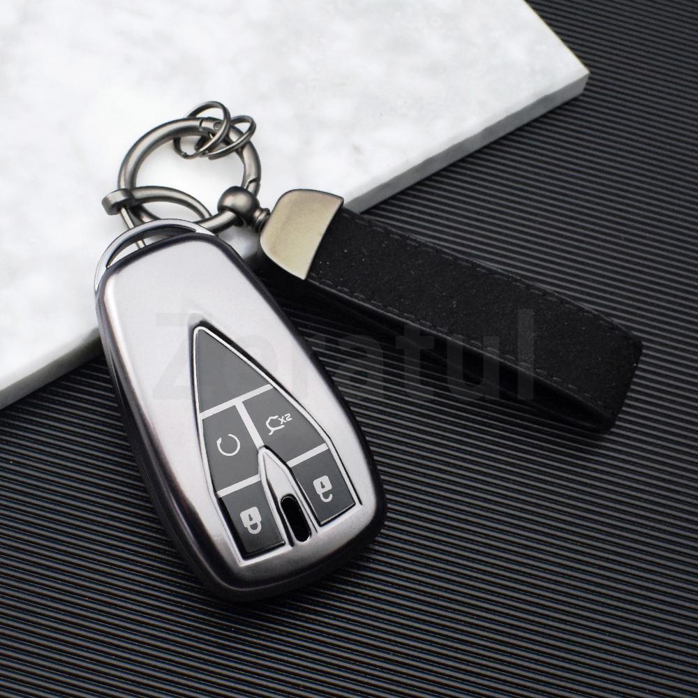 Auto Shell Fob Bag For Changan Cs35Plus Cs55Plus Cs75 Plus Eado Uni-T Uni K Tpu Car Remote Key Case Cover