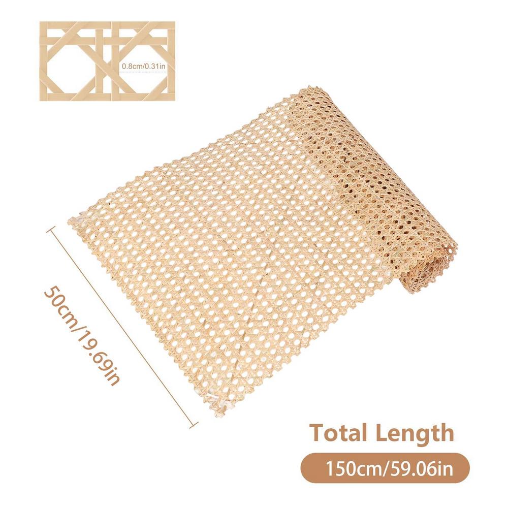 Szerokość 35-60 cm Długość 1-2 metry Rolka plecionki z tworzywa sztucznego, rattanu, trzciny, wikliny Arkusz wiklinowy Materiały do majsterkowania, meble ogrodowe, krzesła, stoły