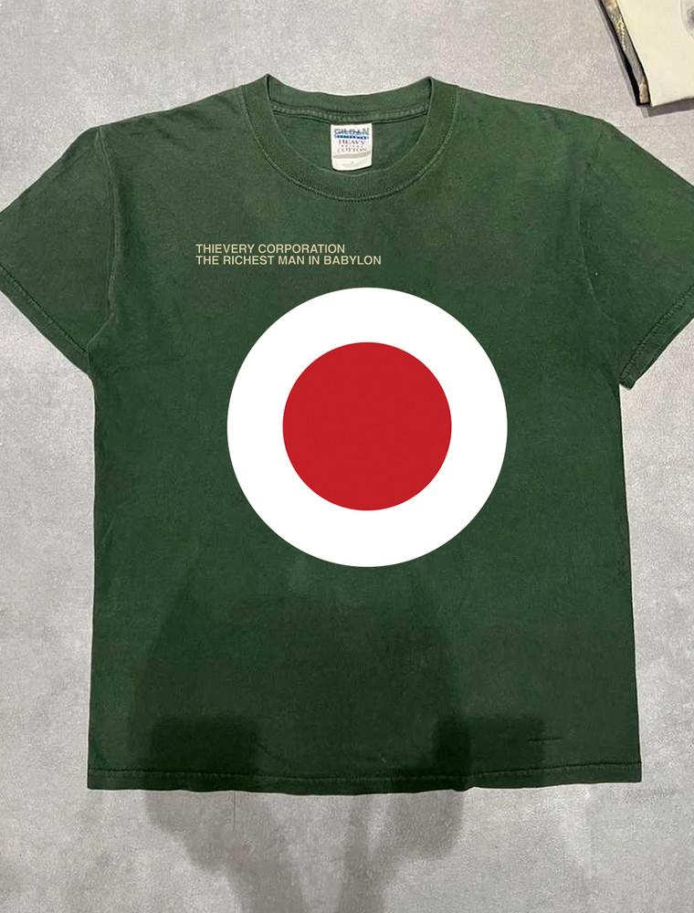 Самый богатый человек в Вавилоне Thievery Corporation Футболка Полный размер S-5XL Унисекс Футболка S