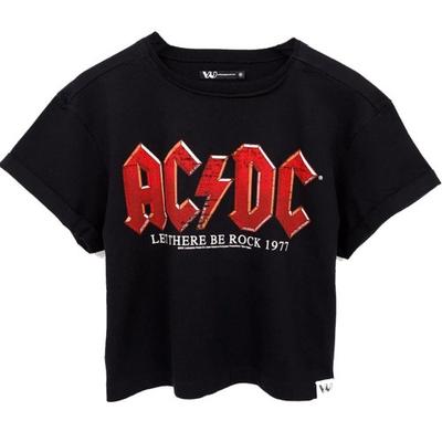 Womens/Ladies Let There Be Rock T-Shirt