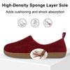 Fashion Crestar Cotton Slippers For Women Girls Winter Keep Warm Soft Soles Fuzzy Slippers Fashion Non Slip Heel Wrap Bedroom Slippers
