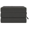 Folding Sofa Bed 75 x 63 x 45 cm Dark Grey