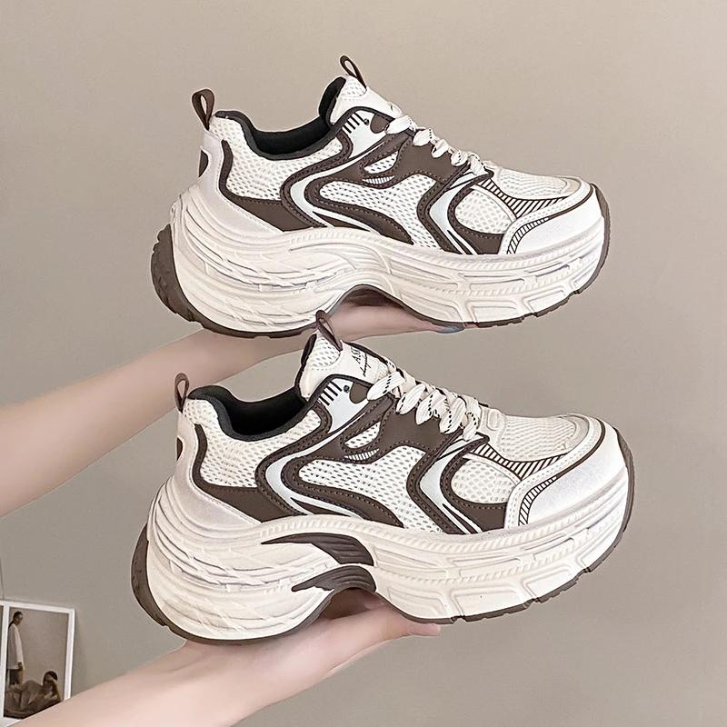Fashion Female Shoes Mixed Colors Ladies Platform Sneakers Outdoor Women's Sports Shoes Fashion Ladies Vulcanized Shoes Zapatos