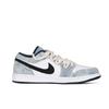 Jordan Air Jordan 1 Low Se Washed Denim 3X Slip Resistant Abrasion Resistant Low top Vintage Basketball Shoes Men's CZ8455-100(Team368-3X)