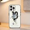 F-Piłka nożna S-Gwiazda L-Lionel Messi Etui na telefon na iPhone 17,16,15,14,13,12,11 Plus,Pro Max,XS,Miękki silikonowy czarny pokrowiec
