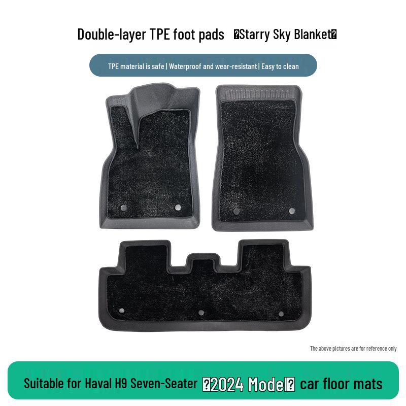2024 Great Wall Haval H9 Seven-Seater TPE Floor Mats - Multiple Specs Available