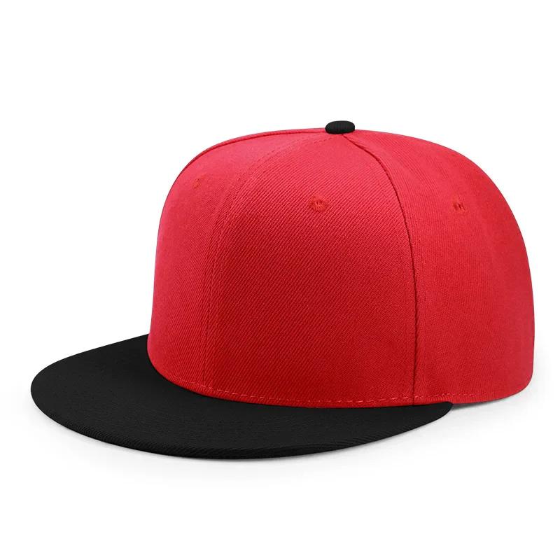 New  Cap Plain Adjustable Snapback Hat High Quality Adult Hip Hop Urban Street Style Baseball Cap Men Women Outdoor Leisure Baseball Hat