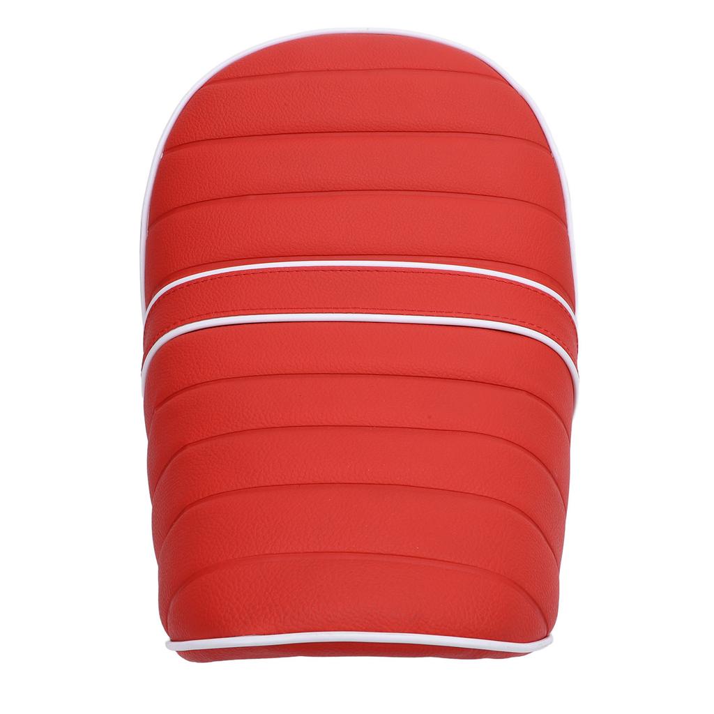 Mini Bike Seat Red Water Resistant Faux Leather with Fixed Bracket for Z50 Z50J Z50R Z50M Z50Z