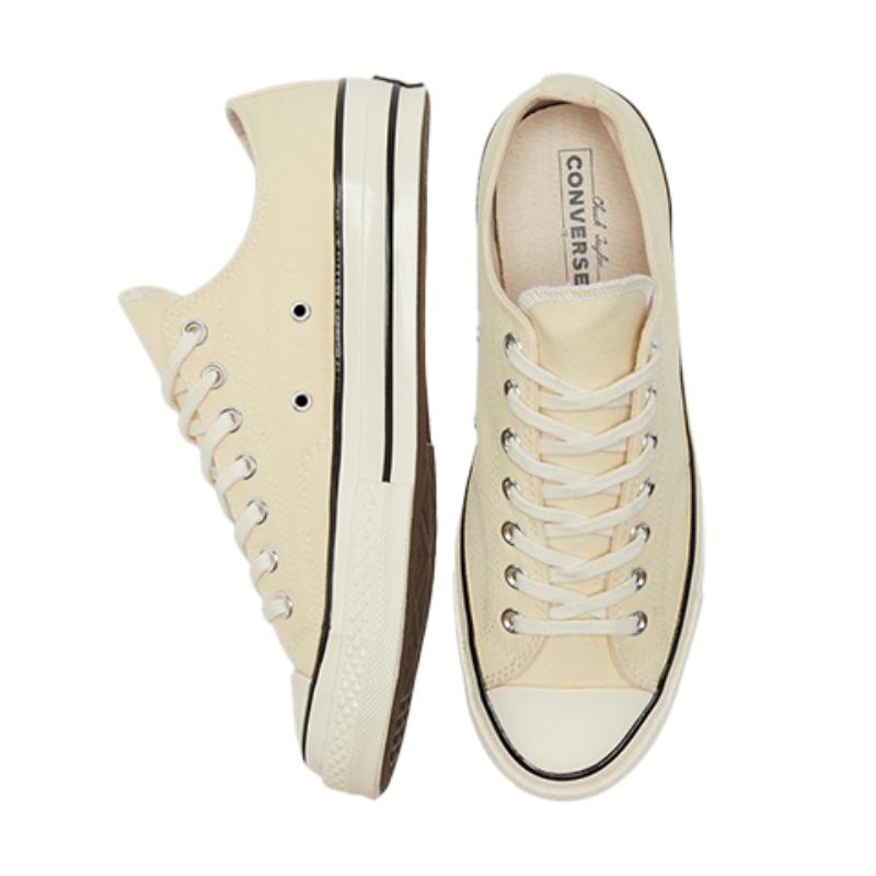 Converse Chuck Taylor All Star 1970s Woven Classic Low-Top Canvas Unisex Champagne Yellow