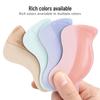 Fan-shaped Soft Elastic Heel Stickers - Anti-wear, Size-Adjusting, Anti-slip Cut-and-stick Half-size Insoles for Loafers.