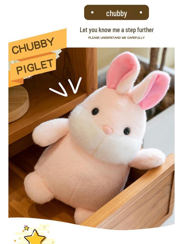 Big Belly Series Plush Toy: Koala, Capybara, Elephant, Dinosaur, Rabbit, Donkey