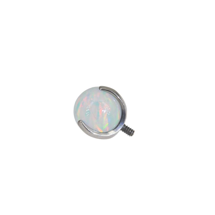 G23 Titanium Aurora Jelly Opal Stud for Ear, Lip, Tongue, and Cartilage Piercings