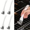 4Pcs V-shaped BBQ Grill Brush Set 2 In 1 Grid Cleaning Brush Exhaust Fan Stove Cleaner  Sink