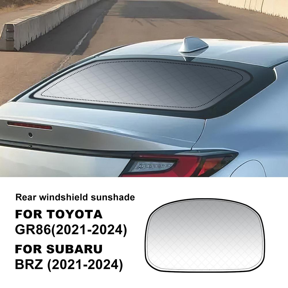 Car Windshield Sun Visor For Subaru BRZ ZD8 2021 2022 2023 2024 2025 2026 Toyota ZN8 GR86 Front Rear Foldable Sunshade UV Visor.