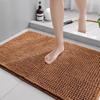 Bathroom Ground Surface Mat Moisture-wicking Carpet for Bathroom Door Home Toilet Non-slip Floor Mat Hotel Ground Towel Bathroom Mat