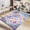 1PC Unicorn Fantasy Non-Slip Floor carpet, Office, family, bedroom, Studio - Large Area Rug, Vibrant Colors-C0497