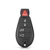 3/4/5/6 Buttons For Chrysler 300C For Jeep Commende For Dodge Durango Ram Grand Caravan Cherokee Replace Key Shell Case