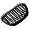 Front Grille 1133007 Glossy Black Heatproof Bumper Mesh Grill Replacement for Seat Leon Altea Toledo