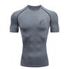 Dragon Head 2026 Men Sports T Shirt Training Jogging Running Workout T Shirt Compression Rashguard Tops Tee Short Sleeve T Shirt