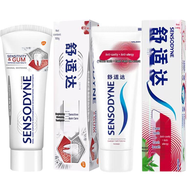 Sensodyne Whitening & Fresh Tea Toothpaste Duo