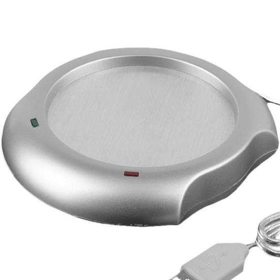 Home USB Insulation Coaster Heater Heat Coffee Cup Mug Mat Keep Warm Pad