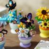 Insect Mini Blocks Construction Set Toy for Children Girls 7 to 10 Year Flower Adults Micro Building Blocks Constructor Toy Gift
