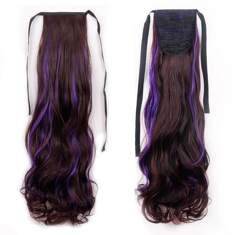 

MISS WIG 22-дюймовые синтетические волосы, термостойкие прямые волосы с хвостиком, накладные волосы, наращивание волос, парик с конским хвостом