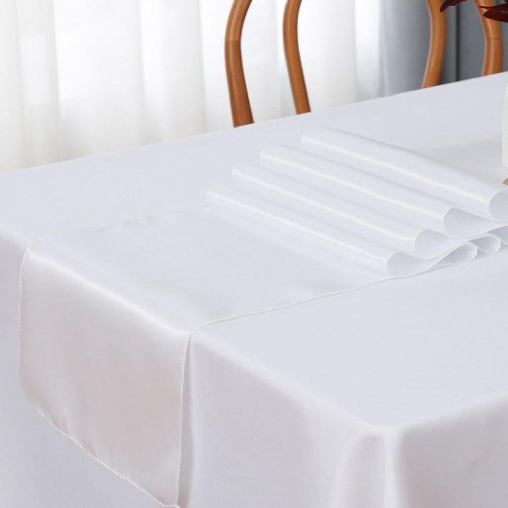 3PCS Elegant Satin Table Runner Classical Coffee Table Runner Decorative Tablecloth  Graduations