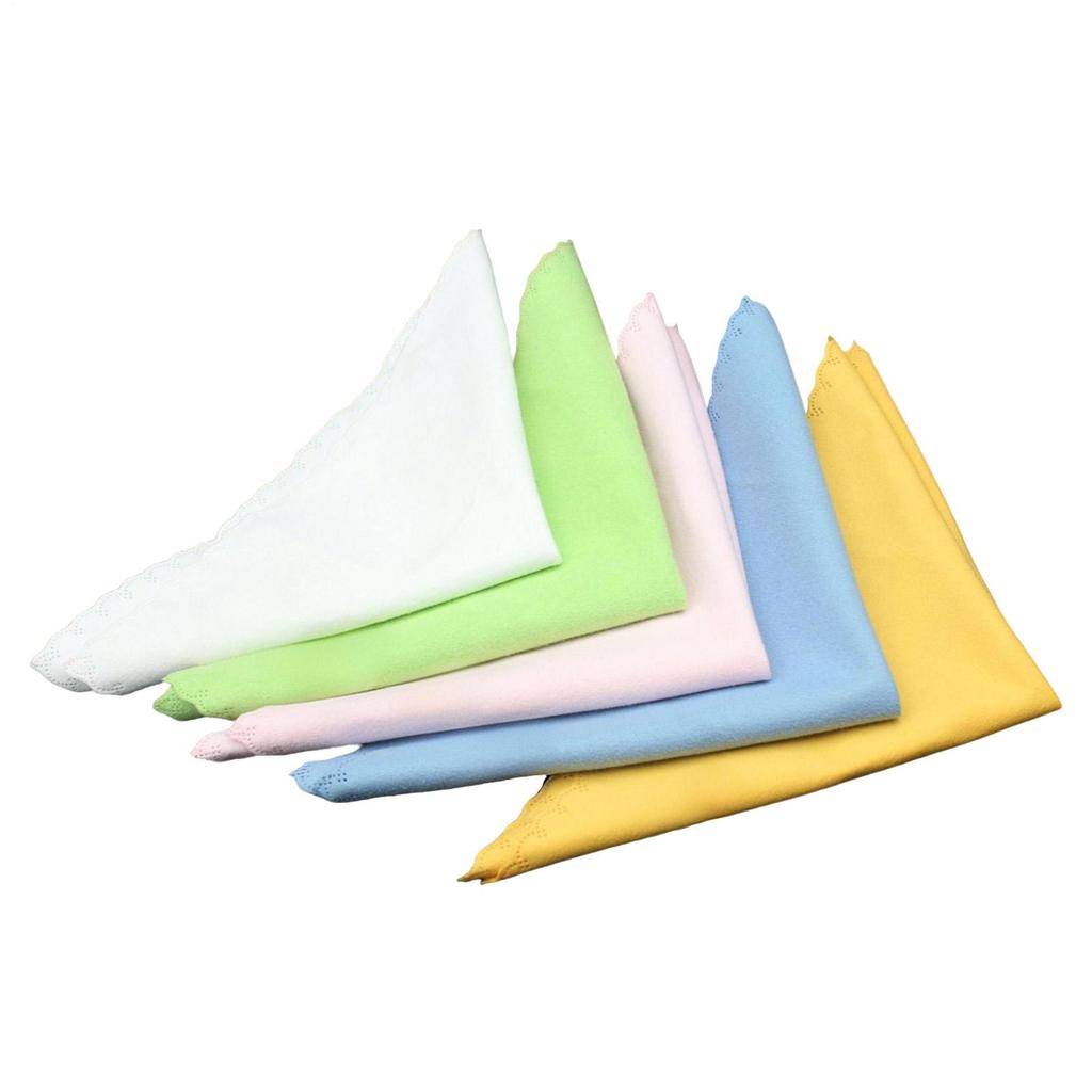 Cleaning Microfiber Cloths 5 Pieces Electric Bass Wiper Anti Static Polishing Cloth For Piano Violin Guitar Electric Bass Wind