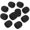 5pcs Thicken Microphone Foam Mic Cover Professional Studio Wind Screen Protective Shield Soft Sponge Microphone Cap Mic Cover