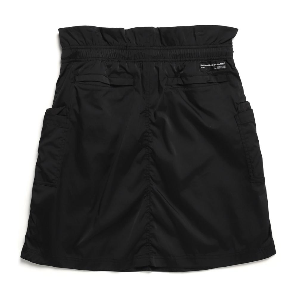 NATIONALGEOGRAPHIC N241Wsk040 Women'S Timber Short Cargo Skirt Carbon Black