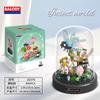 Balody Mini Blocks Lovely Flowers Bee Butterfly Building Bricks Decoration Eternal Rose Adult Toys Gift Girl Present New Year