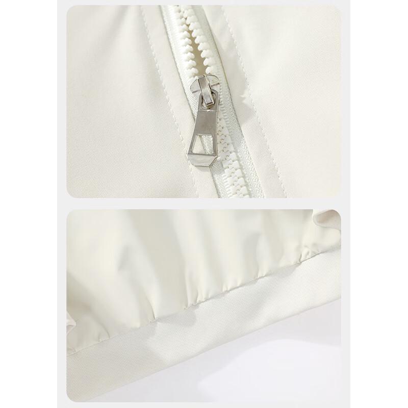 Maoren Men's Casual Loose Fit Baseball Collar Jacket