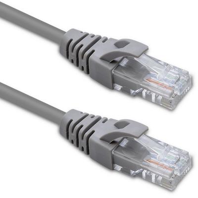 Qoltec Kabel Patchcord UTP | CAT5e | 2 X RJ-45 | 1m | High Speed | Gold