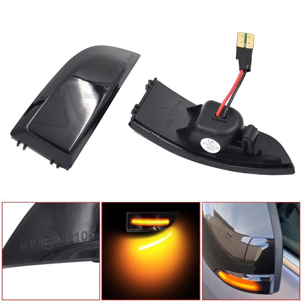 Dynamic Turn Signal LED Light Side Mirror Indicator for Renault Megane MK3 Laguna III X91 Grand Scenic III Fluence Latitude
