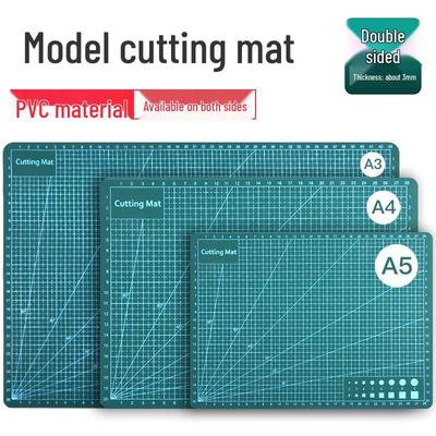 Tapete antideslizante de doble cara A2/3/4/5 para cortar y grabar, ideal para manualidades y modelismo.