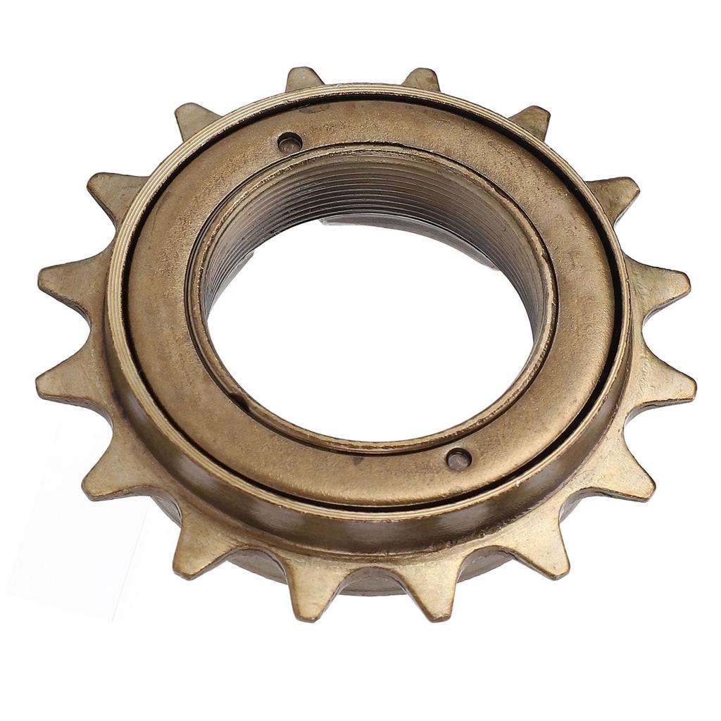 Single Speed Bike Freewheel Carbon Steel Threaded Universal One Speed Bicycle Freewheel for