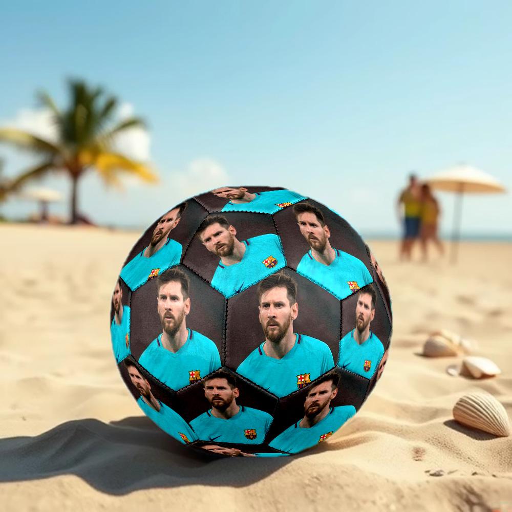 Messi Fußball Ball Größe 5 Fußball Maschinen genäht Indoor Outdoor Universeller Fußball Ideal für Fußball-Enthusiasten