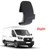 BK3117K746AA Wing Mirror Cover Caps Matte Black Fit For Ford Transit MK8 2014-2022 Left Right Door Mirror Housing Replacement Part