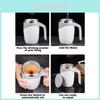 Stainless Steel Portable Magnetic Electric Mug For Coffee Lovers