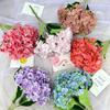 Elegant Hydrangea Artificial Flower Set With Silk Fabric For Home Decor And Wedding Arrangements
