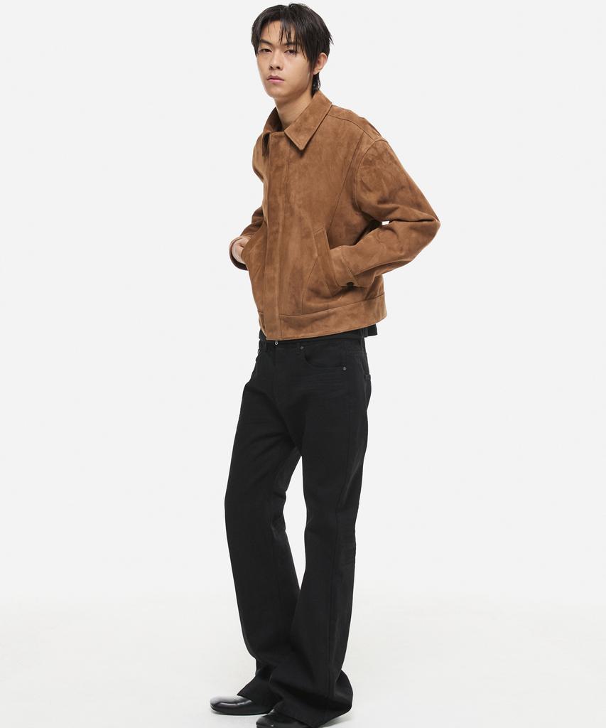 Dnsr [Premium] Lampo Goat Suede Jacket Brown