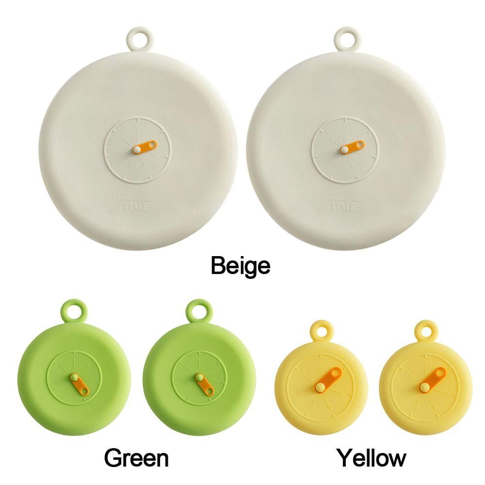 Kulaté víčka na nádoby Silikonové těsnění Víčka na potraviny pro zbytky jídla Mísy na ovoce Kelímky Sklenice