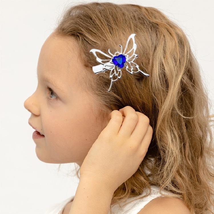 Elegant Butterfly Hair Clip Metal Hair Clip Korean Hairpin Female Side Clip Hot Girl Hair Decors Women Fashion Barrettes