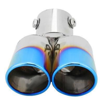 Accesoriu universal de modificare a țevii de eșapament din oțel inoxidabil de 2,4 inch
