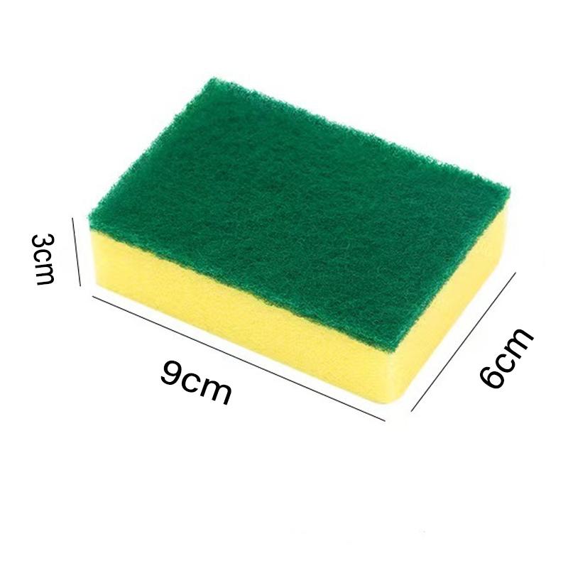 10/20PCS Absorbent Cleaning Sponges Dish Washing Magic Clean Pot Rust Stain Sponge Brush Kitchen Grease Cleaner Household Tools