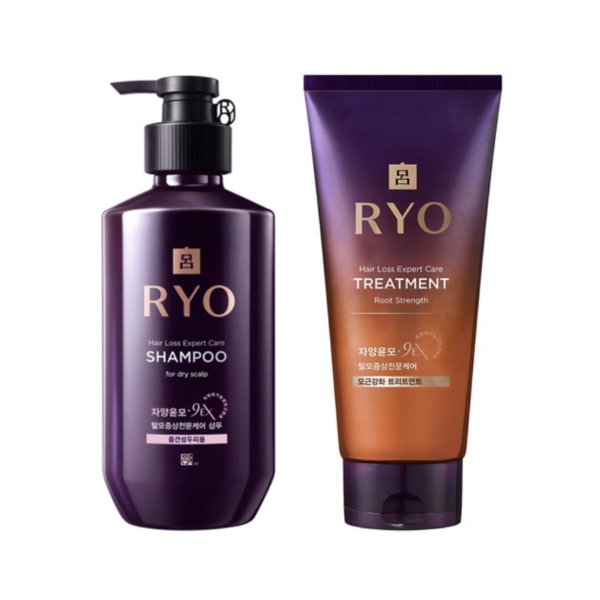 

[Ryo] Шампунь для экспертного ухода при выпадении волос 400 мл + Кондиционер 330 мл Shampoo + Treatment