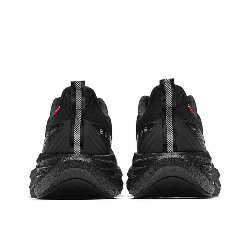 Anta Rocket 7 Cushioning, Wear Resistant Low Top Casual Running Shoes Men's Basic Black 112545581-9