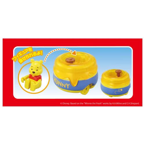 Takara Tomy "Tomica Dream Tomica Ride-on Disney RD-02 Winnie the Pooh & Honey Pot" Mini Car Car Toy 3 Years Old and Older Boxed Toy Safety Standard Pa